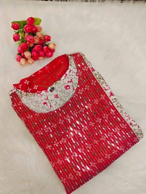 NECK WORK KURTIS LU22